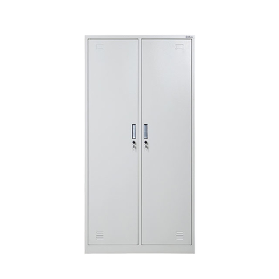 Cabinet de casier de stockage en métal de 2 portes