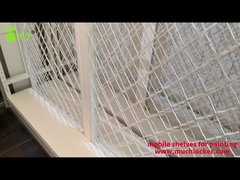 étagères mobiles pour la peinture  rayonnage haute densité