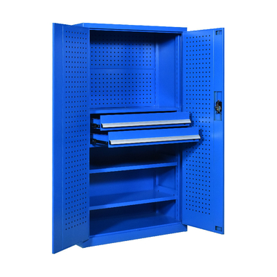 Armoire à outils professionnel Armoire à outils mobile Métal verrouillable Cobalt tiroir