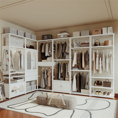 Vestiaire métallique à 2 portes en acier avec étagère, suspendu réglable, design moderne et durable