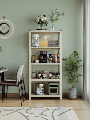 Armoire de rangement métallique multicouche à hauteur réglable, conçue pour l'optimisation de l'espace, avec cadre robuste