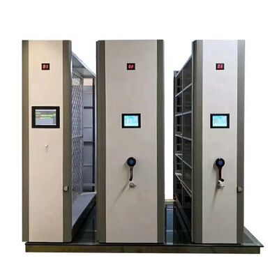 Système d'étagères compactes assemblé