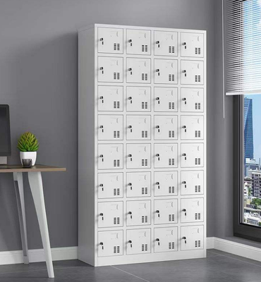 Modern Design 24-Door Steel Lockers Gym Metal Storage Locker for Changing Room Use for Hotel Hospital Bathroom Home Office