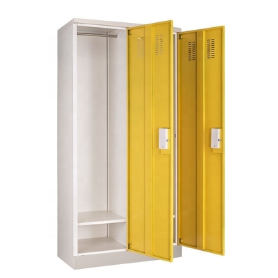 2 portes RAL colorent de grands casiers de stockage en métal