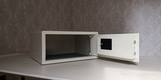 Cabinet fixé au mur de sécurité d'IPad d'ordinateur portable de Digital de boîte sûre d'hôtel