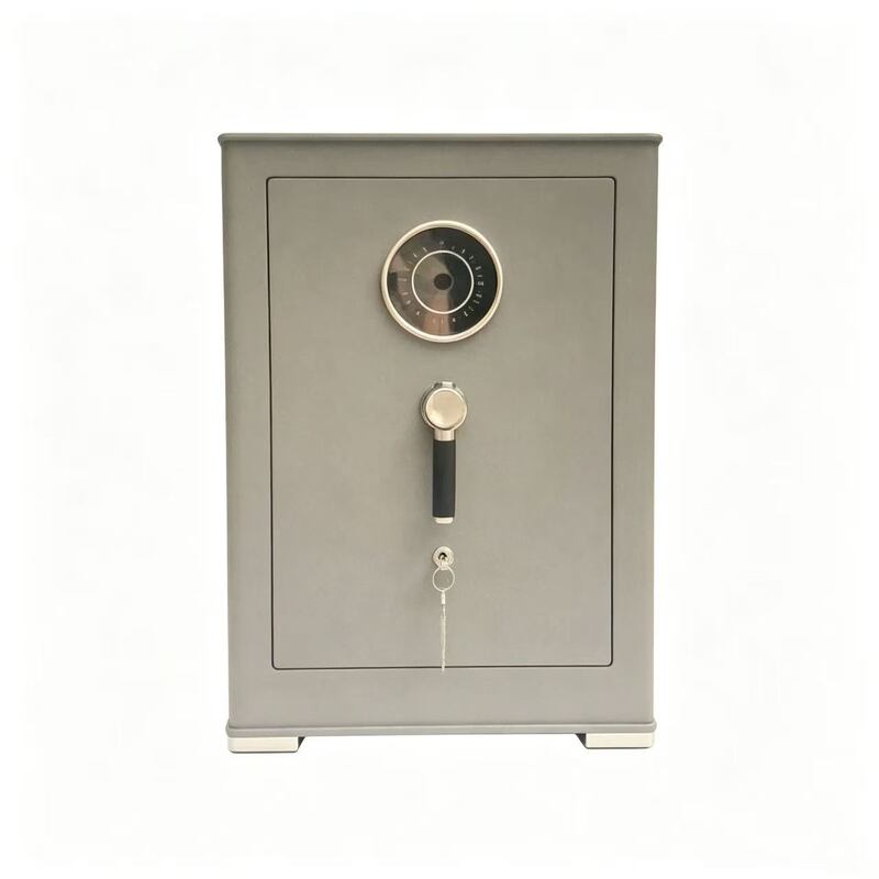 Steel Fingerprint Safe Box with Digital Password Lock for Home and Office